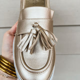 Tess Loafer - Gold