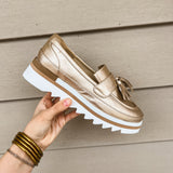 Tess Loafer - Gold