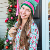 Olivia Beanie - Green - Final Sale