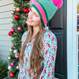 Olivia Beanie - Green - Final Sale