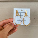 Hanging around earrings