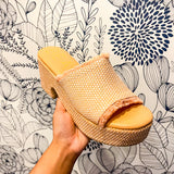 Terry Wedge - Quartz Pink