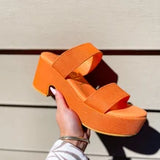 Ocean Avenue Orange Wedge
