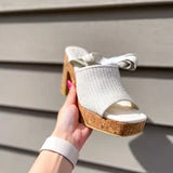 Magnolia Block Heel - Ivory