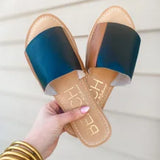 Bonfire Tan/Black Sandals
