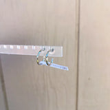 Rebecca Small Earrings - Silver *Final Sale*