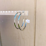 Ryle Large Earrings - Silver *Final Sale*