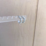Jeanine Small Earrings - Silver *Final Sale*