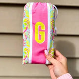 In The Trees Initial Beach Towel