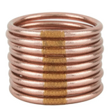 BuDhaGirl Rose Gold All Weather Bangles *Final Sale*