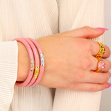 BuDhaGirl Three Kings All Weather Bangles - Blush