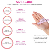 BuDhaGirl Three Kings All Weather Bangles - Blush