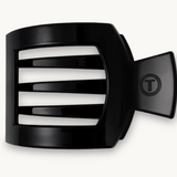 TELETIE Jet Black Medium Flat Square Clip