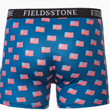 Men's Fieldstone Boxer Brief - American Flag - Final Sale