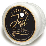 LOVE YOU JUST THE WAY YOU ARE Soap in a Sponge
