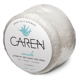 Seaside White Shower Sponge
