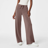 SPANX| AirEssentials Wide Leg Pant- Smoke
