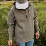 Roost Defender Pullover- Camo Green