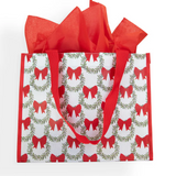 Medium Bag - Red Wreath - Final Sale