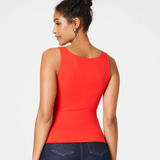 SPANX | Smoothing Jersey Scoop Tank - Poppy