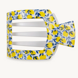 TELETIES | Limoncello Medium Flat Square Hair Clip - Final Sale