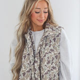 BIRDIE | Duck Camo Puffer Vest