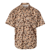 Fieldstone | Men's Woodlands Camo Button Down