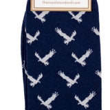 Mens Eagle Socks Navy