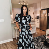 Hey Honey Skirt Set - Black