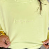 I Could Be Meaner Sweatshirt - Lemon