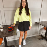 I Could Be Meaner Sweatshirt - Lemon
