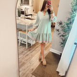 Naomi Dress - Basil
