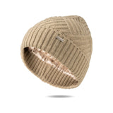 Britt's Knits | Satin Lined Beanie - Sand