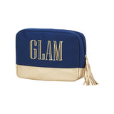 Glam Cabana Cosmetic Bag - Navy