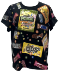 Queen of Sparkles Black Queen of Candy Tee