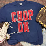 Chop On T Shirt - Blue