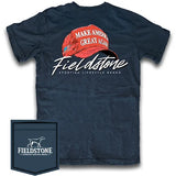 Make America Great Again Hat Tee - Blue