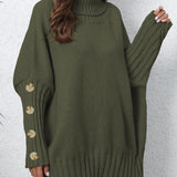 Turtleneck Long Sleeve Sweater