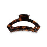 TELETIES Tortoise Medium Open Hair Clip