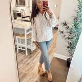 Kayla Top - Ivory Ivy Lane