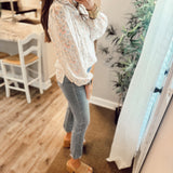 Kayla Top - Ivory Ivy Lane