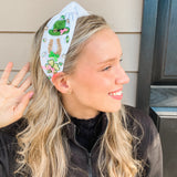 Luck of the Irish Headband - White