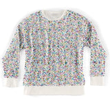 SHIRALEAH| Fiesta Sweatshirt- White