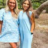 Lucky You Jumpsuit- Chambray