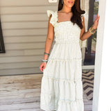 Sweetest One I Know Midi Dress - Green Tea