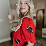 Tina Top - Red Footballs