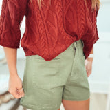 Nothing Better Short - Olive