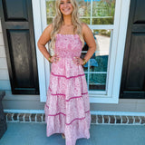 Nicole Dress - Pink