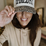 GAMDEDAY Leopard Embroidery Hat - Final Sale