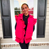 Bailey Puffer Vest - Pink